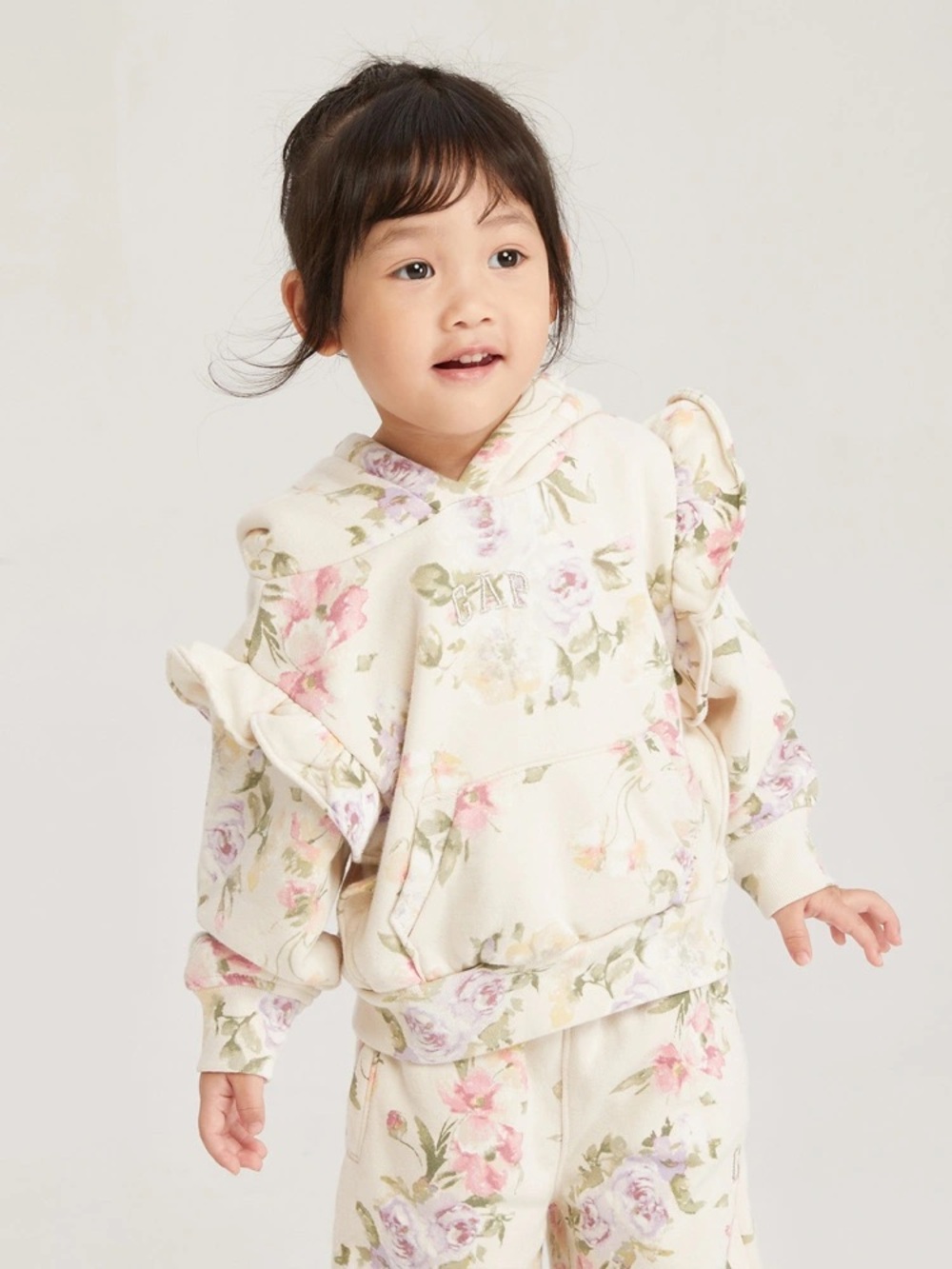 GAP x LoveShackFancy floral sweatshirt and jogger set